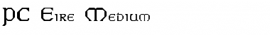 PC Eire Medium Font