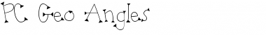 PC Geo Angles Regular Font