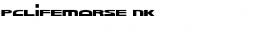 PCLifeMorse NK Regular Font