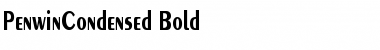 PenwinCondensed Bold Font