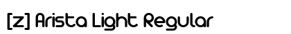 [z] Arista Light Regular