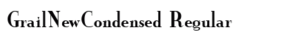 GrailNewCondensed Regular preview
