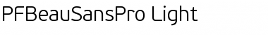 PF BeauSans Pro Font