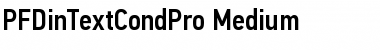 PF Din Text Cond Pro Font