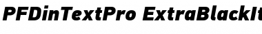 Download PF DinText Pro Font