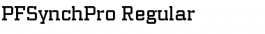 PF Synch Pro Regular Font