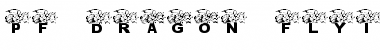Download pf_dragon flying Font