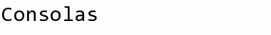 Consolas Regular Font Consolas Regular Font
