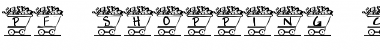 pf_shopping_cart Regular Font