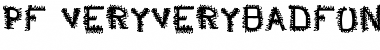 pfvvbf20 Regular Font