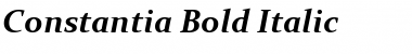 Constantia Bold Italic Font