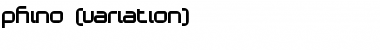Phino (Variation) Regular Font