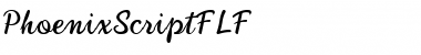 Download PhoenixScriptFLF Font