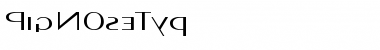 PigN0seTyp Regular Font