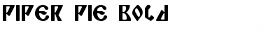 Piper Pie Bold Bold Font