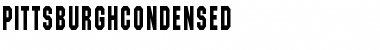 Download PittsburghCondensed Font