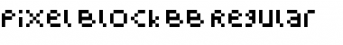 Pixel Block BB Regular Font