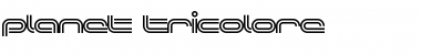 Planet TriColore Regular Font