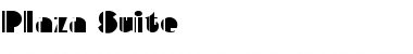 Download Plaza Suite Font Download Plaza Suite Font
