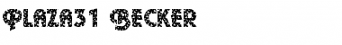 Download Plaza31 Becker Font Download Plaza31 Becker Font