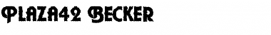 Download Plaza42 Becker Font