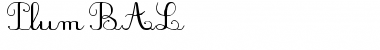 Download PlumBAL Font Download PlumBAL Font