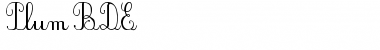 Download PlumBDE Font Download PlumBDE Font