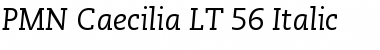 Download Caecilia LT Italic Font
