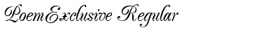 PoemExclusive Regular Font