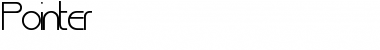 Pointer Font