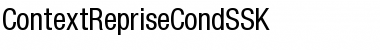 ContextRepriseCondSSK Regular Font