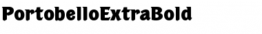 Download PortobelloExtraBold Font