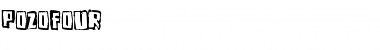Pozofour Font