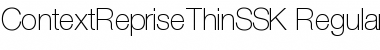 ContextRepriseThinSSK Font