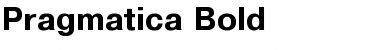 Pragmatica Bold Font