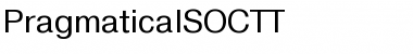 PragmaticaISOCTT Font