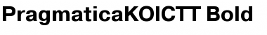 Download PragmaticaKOICTT Font