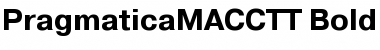 PragmaticaMACCTT Bold Font