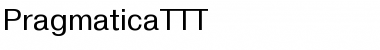 PragmaticaTTT Regular Font PragmaticaTTT Regular Font