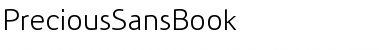 Download PreciousSansBook Font