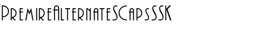 PremireAlternateSCapsSSK Regular Font