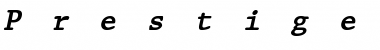 Prestige Font