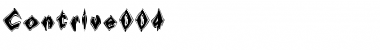 Download Contrive004 Font