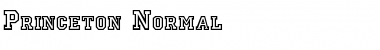 Princeton Normal Font