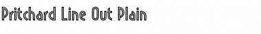 Pritchard Line Out Regular Font Pritchard Line Out Regular Font