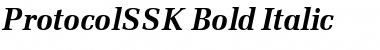 ProtocolSSK Font