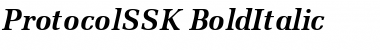 ProtocolSSK Font