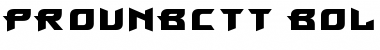 ProunBCTT Font