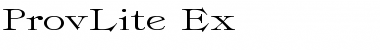 Download ProvLite Ex Font