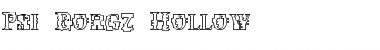 Download Psi Borgz Hollow Font